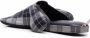 Thom Browne Hector tartan slippers Grey - Thumbnail 3