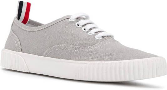 Thom Browne Heritage canvas sneakers Grey