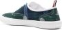 Thom Browne Heritage mix-print cotton sneakers Green - Thumbnail 3