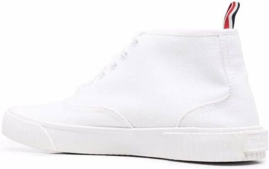 Thom Browne Heritage mid-top sneakers White