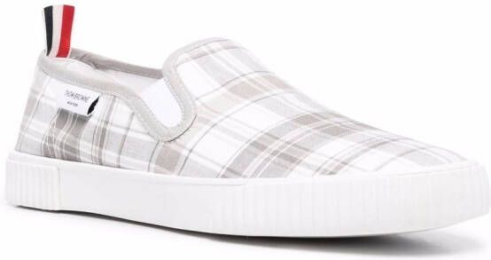 Thom Browne Heritage slip-on sneakers Grey