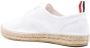 Thom Browne jute-sole lace-up sneakers White - Thumbnail 3