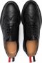 Thom Browne Kids pebbled-leather lace-up brogues Black - Thumbnail 3