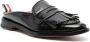 Thom Browne Kilt Varsity leather penny loafers Black - Thumbnail 2