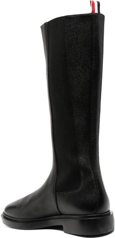 Thom Browne knee-length chelsea boots Black