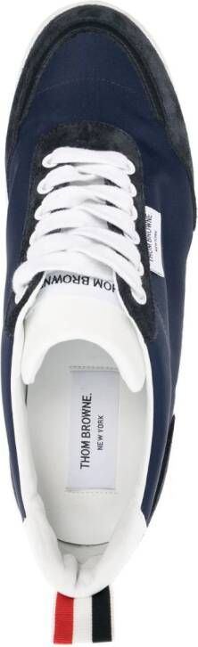 Thom Browne lace-up 40mm suede sneakers Blue