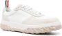 Thom Browne Letterman panelled lace-up sneakers White - Thumbnail 2