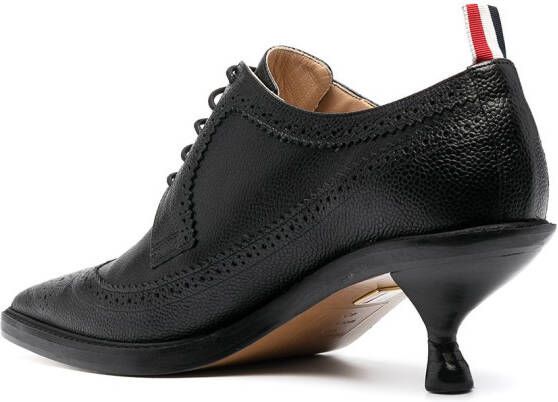 Thom Browne longwing brogues with sculpted heel Black