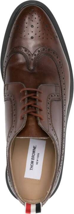 Thom Browne Longwing round-toe brogues