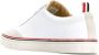 Thom Browne low-top calfskin sneakers White - Thumbnail 3