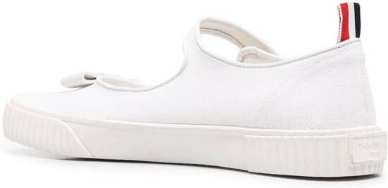 Thom Browne Mary Jane bow detail sneakers White