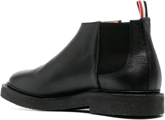 Thom Browne mid-top chelsea ankle boots Black