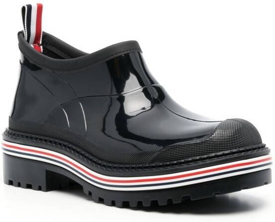 Thom Browne moulded ankle boots Black