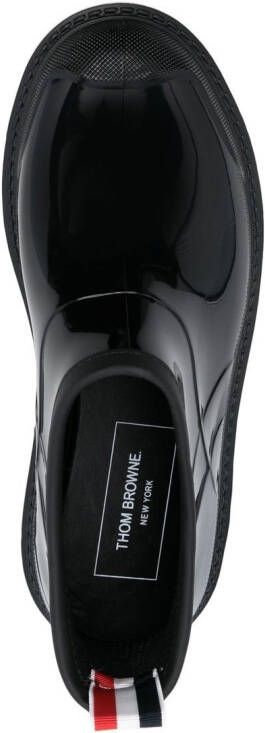 Thom Browne moulded ankle boots Black