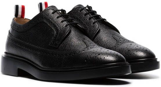 Thom Browne Longwing round-toe brogues Black