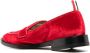 Thom Browne penny-slot velvet loafers Red - Thumbnail 3