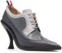 Thom Browne pointed brogue pumps Grey - Thumbnail 2