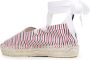 Thom Browne removable ankle tie espadrilles Red - Thumbnail 3