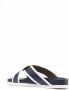 Thom Browne RWB-buckle crossover-strap sandals Blue - Thumbnail 3