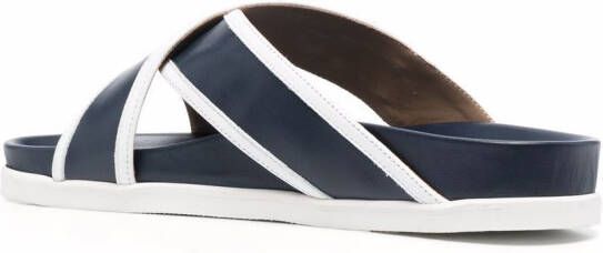 Thom Browne RWB slip-on sandals Blue