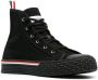 Thom Browne RWB striped high-top sneakers Black - Thumbnail 2