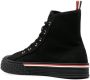 Thom Browne RWB striped high-top sneakers Black - Thumbnail 3