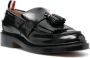 Thom Browne RWB-tab leather loafers Black - Thumbnail 2