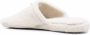 Thom Browne RWB-tab shearling slippers White - Thumbnail 3