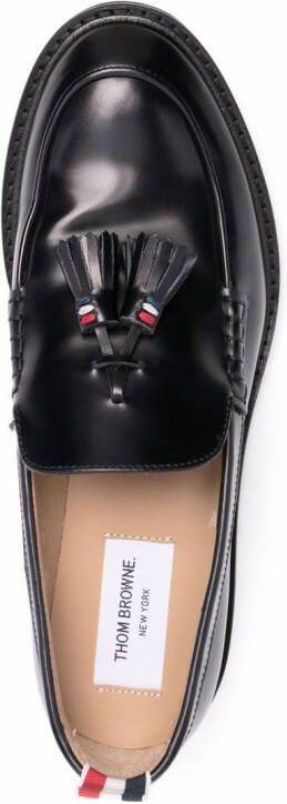 Thom Browne tassel-detail loafers Black