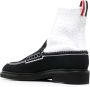 Thom Browne tassel loafer sock boots Black - Thumbnail 3
