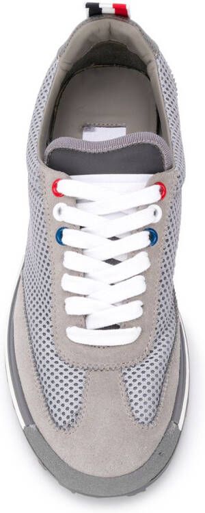 Thom Browne Tech Runner tessuto mesh shoes Grey