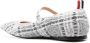 Thom Browne tweed ballerina shoes Grey - Thumbnail 3
