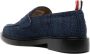 Thom Browne tweed penny loafers Blue - Thumbnail 3