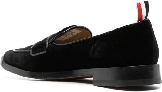 Thom Browne Varsity penny loafers Black
