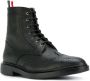 Thom Browne Wingtip ankle boots Black - Thumbnail 2