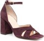 Tila March Gabrielle suede sandals Purple - Thumbnail 2