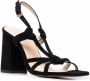 Tila March Noeud block-heel sandals Black - Thumbnail 2
