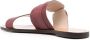Tila March slip-on leather sandals Red - Thumbnail 3