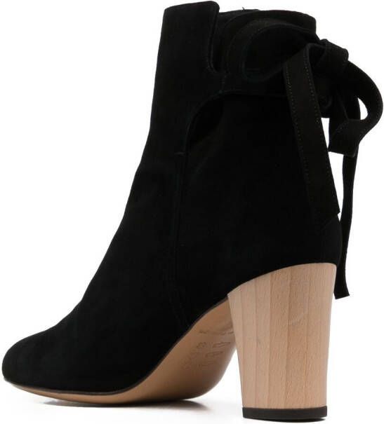Tila March Sonora lace-up ankle boots Black