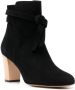 Tila March suede leather ankle boots Black - Thumbnail 2
