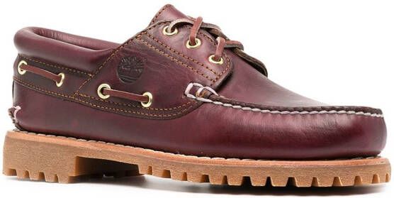 Timberland 3-Eye Classic lug shoes Red