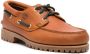 Timberland 3-Eye leather boat shoes Brown - Thumbnail 2