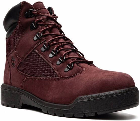 Timberland 6 Inch Field boots "Port Collection" Red