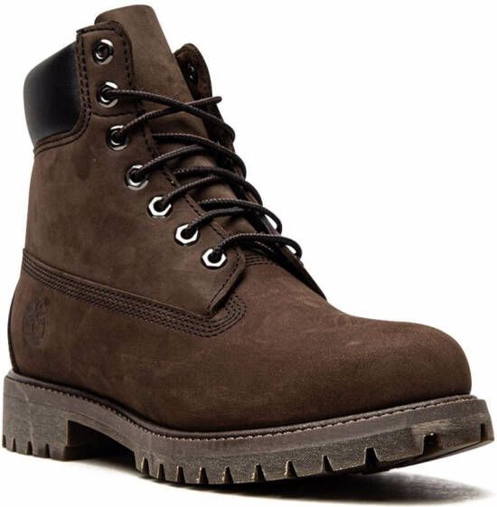 Timberland 6 Inch PRM Waterproof "Dark Brown" boots