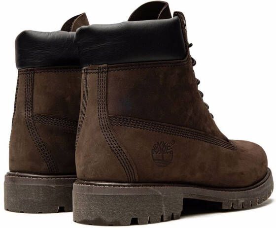 Timberland 6 Inch PRM Waterproof "Dark Brown" boots