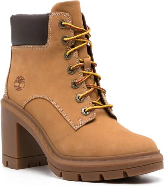 Timberland Allington heeled ankle boots Brown