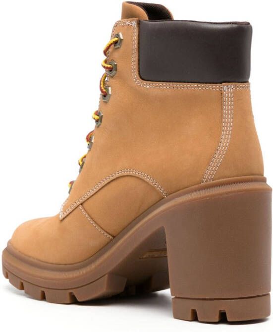 Timberland Allington heeled ankle boots Brown