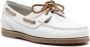 Timberland bow-detail leather boat shoes White - Thumbnail 2