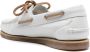 Timberland bow-detail leather boat shoes White - Thumbnail 3