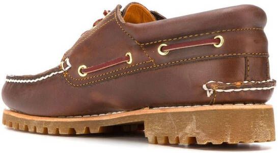Timberland chunky sole boat shoes Brown